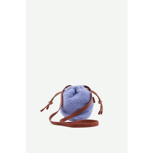 the sticky sis club pouch bag | teddy | cornflower blue