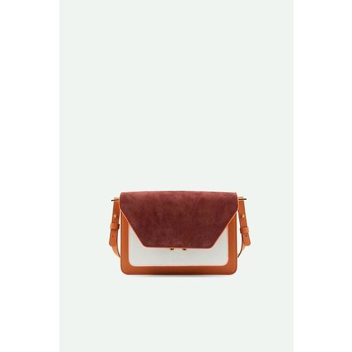 The Sticky Sis Club satchel | la promenade | croissant brown + hortensia blue + vin rouge The Sticky Sis Club satchel | la promenade | croissant brown + hortensia blue + vin rouge