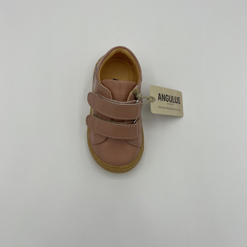 angulus STARTER SHOE WITH VELCRO CLOSURE dark peach