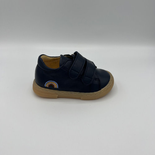 angulus STARTER SHOE WITH VELCRO CLOSURE navy angulus STARTER SHOE WITH VELCRO CLOSURE navy