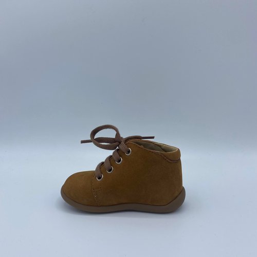 pom d'api Stand Up Bottine CUIR NUBUCK CAMEL