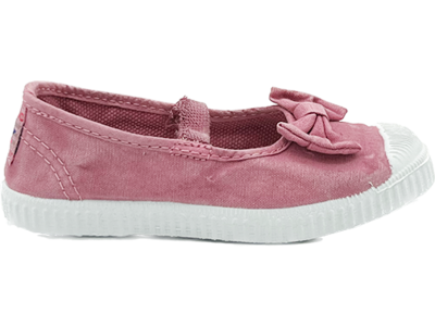 cienta Loafers rosa bow