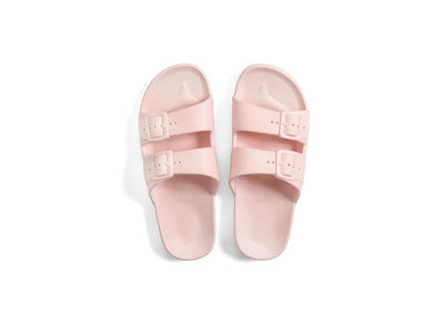 freedom moses ROSA Pale pink slides