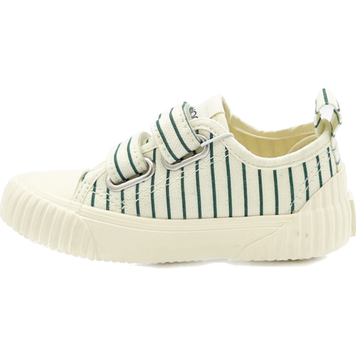 liewood Kim Canvas shoe Stripe green / creme