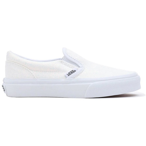 vans UY Classic Slip-On GLITTER White