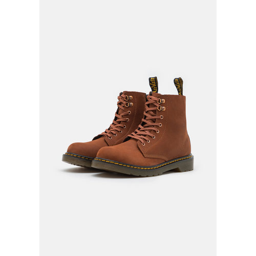 dr. martens Lace boot Dark Tan Polo Brown Chase Wp Hi Suede Wp