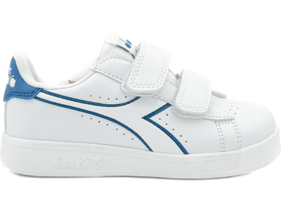 diadora game p ps white/bleu vallarta