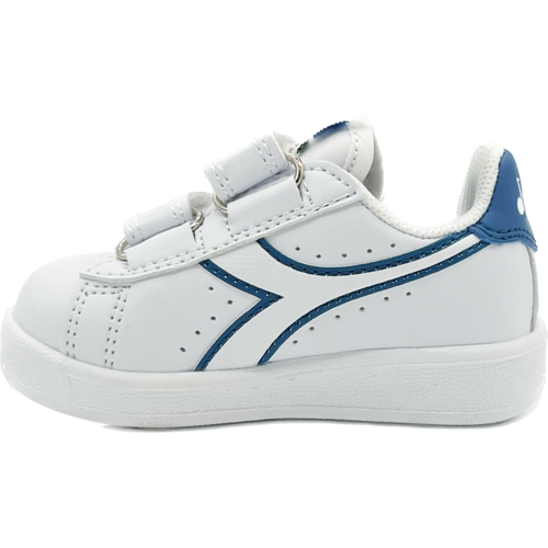 Diadora game p td white/bleu vallarta