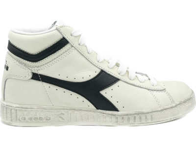 diadora game L high waxed  white/black