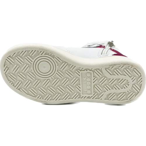 diadora magic basket mid ps white/cream blush/black