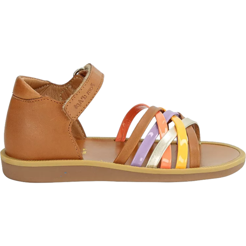 pom d'api Poppy Strap CAMEL ET MULTICOLORE pom d'api Poppy Strap CAMEL ET MULTICOLORE