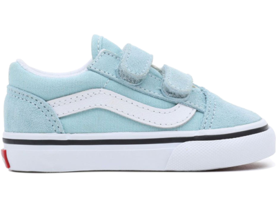 vans old skool v color theory canal blue peuter