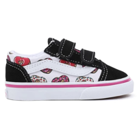 old skool v love black/pink