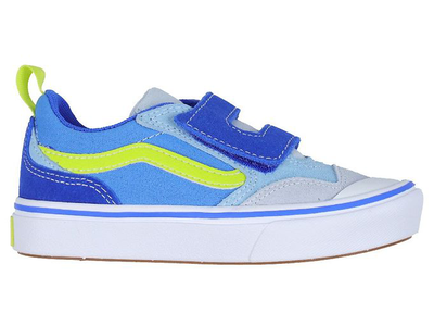 vans Comfycush color block blue