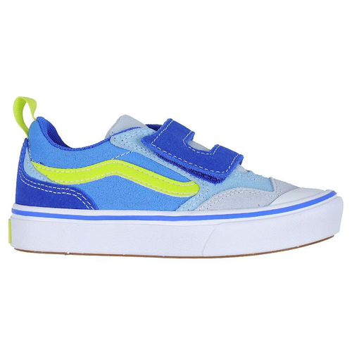 vans Comfycush color block blue