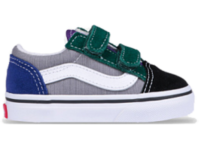 vans Old Skool V VANS  COLOR BLOCK multi/true white peuter