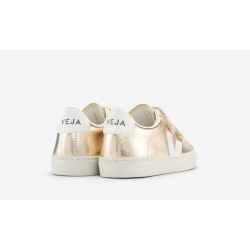 veja Small esplar velcro chromefree platine white