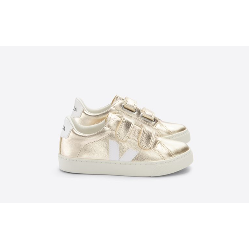 veja Small esplar velcro chromefree platine white