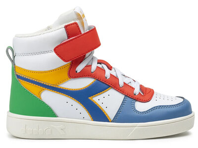 diadora Magic basket mid ps citrus/nautical blue