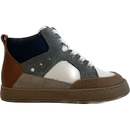 pom d'api Mousse bump nappa off white kaki pom d'api Mousse bump nappa off white kaki