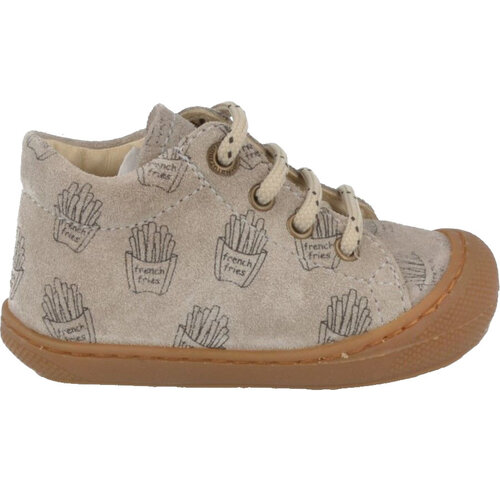 naturino COCOON SUEDE PR.FRENCH FRIES TAUPE