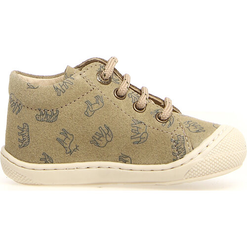 naturino cocoon suede safari stone sage