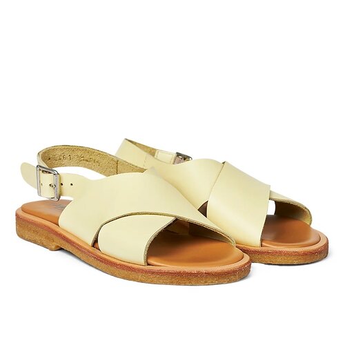 angulus Cross sandal with buckle closure mellow yellow