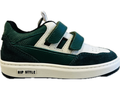 hip shoe style Sneaker low green combi
