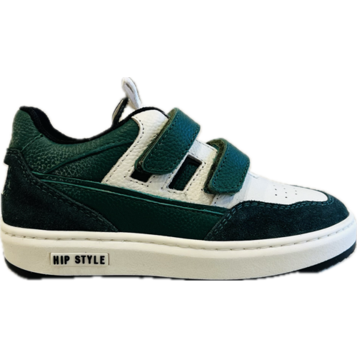 hip shoe style Sneaker low green combi