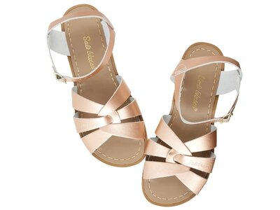 salt water sandals Original rose gold