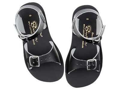 salt water sandals Surfer Black