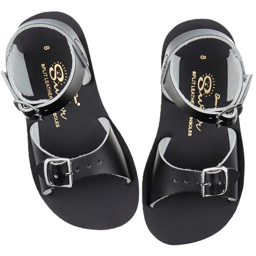 salt water sandals Surfer Black