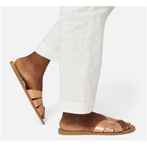 salt water sandals Slides rose gold