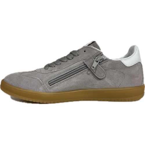 hip shoe style Sneaker grijs met veters