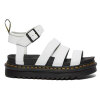 Chuncky 3 Strap Sandal Blaire White