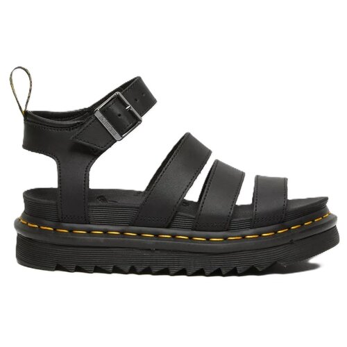 dr. martens Chuncky 3 Strap Sandal Blaire black