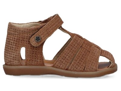 naturino Zaffiro suede woven brown