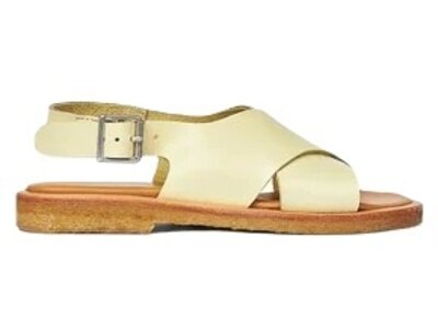 angulus Cross sandal with buckle closure mellow yellow