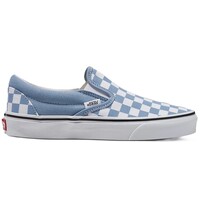 slip on color theory checkerboard dusty blue