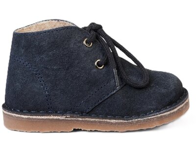 petit nord desert winter boot lace navy suede