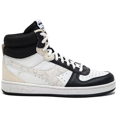 diadora Magic basket mid reptile black/white