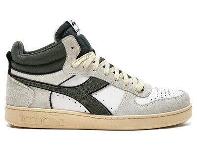 diadora Magic basket demi cut suede dark forest