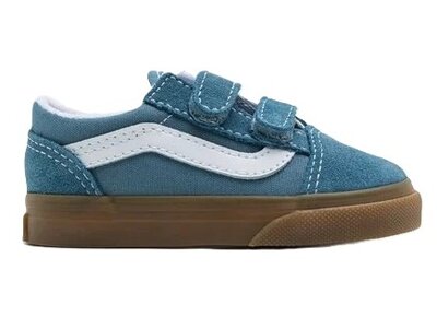 vans Old Skool V Gum Blue/True White peuter