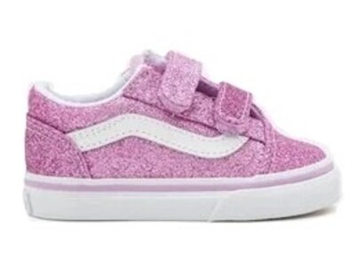 vans Old Skool V Glitter Lilac