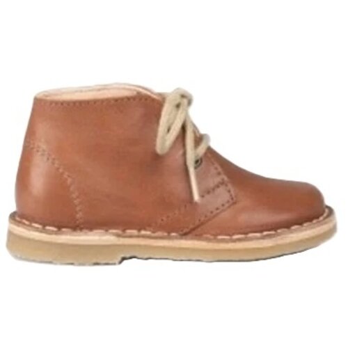 petit nord Desert Boot with Lace Cognac