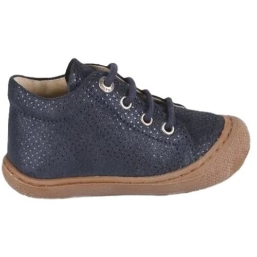 naturino cocoon suede dots blue