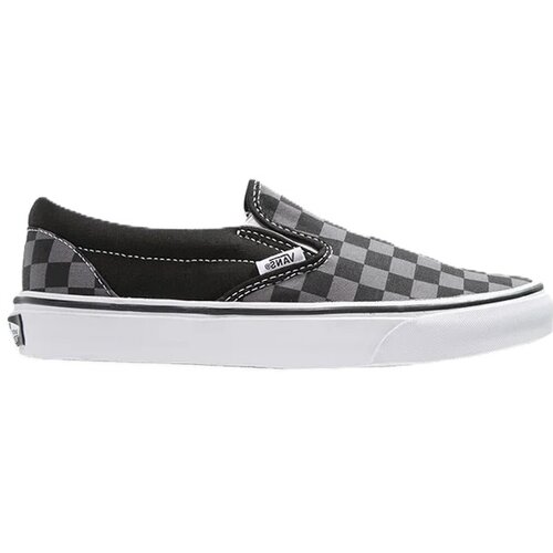 vans Classic slip-on black / pewter checkerboard