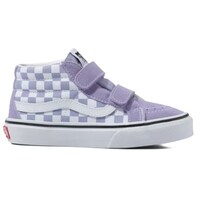 SK8-MID REISSUE V (CHECKERBOARD) LANGUID LAVENDER/TRUE WHITE peuter