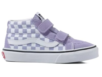 vans SK8-MID REISSUE V (CHECKERBOARD) LANGUID LAVENDER/TRUE WHITE peuter