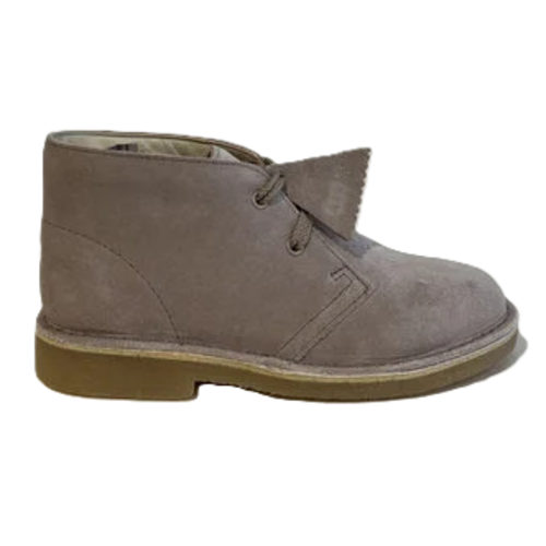 clarks desert boot zand suede